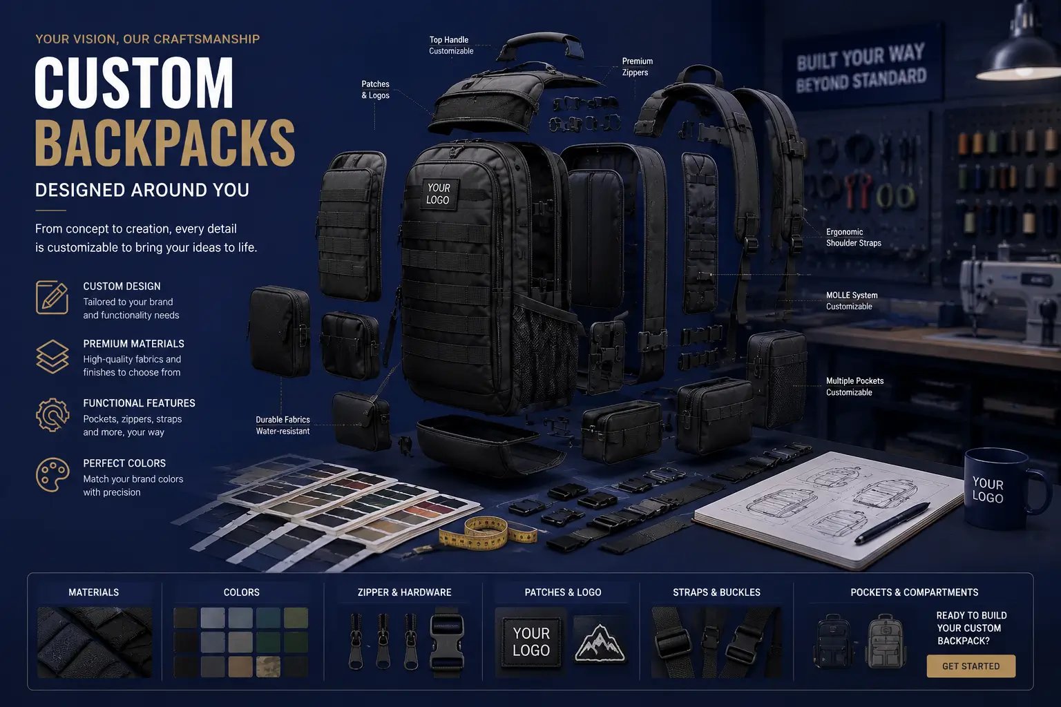 Custom Backpack Factory