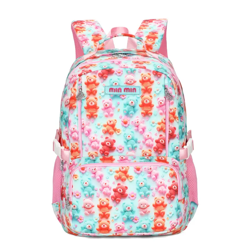 Girls Sweet Bow School Bag - 8836