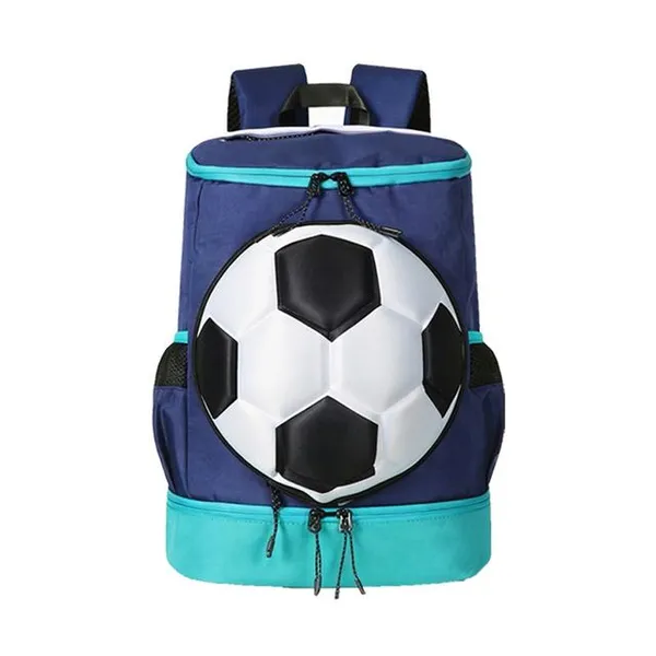 Soccer Print Large Capacity Backpack - SP21